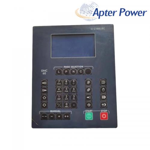 Cybelec S-DNC-62-G16 System screen