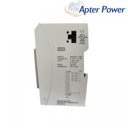 KEB 00C6CC1-1700 analog output module
