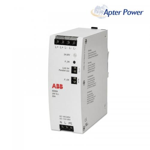 ABB SD854 480 W industrial DIN-rail power supply